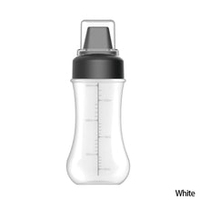 Load image into Gallery viewer, Multifunction 5 Holes Salad Squeeze Bottle Ketchup Container with Scale Honey Jam Refillable Condiment Sauce Squeeze Bottle

