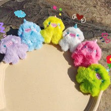 Load image into Gallery viewer, Cute Plush Little Monster Toys Cartoon Animal Keychain Stuffed Pendant Car Keys Bag Decoration Pendants Birthday Plushies Gifts
