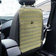 Load image into Gallery viewer, Universal Military MOLLE Panel Vehicle Seat Cover Protector Kit Mat MOLLE Car Seat Back Organizer
