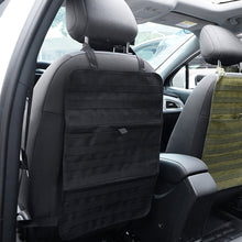 Load image into Gallery viewer, Universal Military MOLLE Panel Vehicle Seat Cover Protector Kit Mat MOLLE Car Seat Back Organizer
