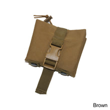 Load image into Gallery viewer, Molle Folding Tactical Magazine Dump Drop Pouch Hunting Military EDC Bag Foldable Utility Recovery
