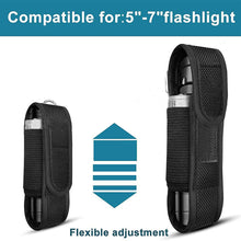 Load image into Gallery viewer, Molle Led lenser Flashlight Pouch Bag Hunting Accessories Flashlight Pouch LED Torch Holster Case Outdoor Camping Hiking
