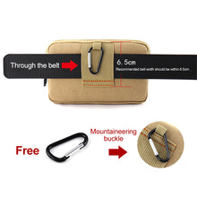Load image into Gallery viewer, Outdoor Molle Tactical First Aid Kits Emergency Medical Bags Tactical Waist Bag Phone Pocket Military Waist Pack Pouch
