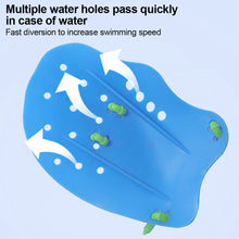 Load image into Gallery viewer, Water Sports Adult Children Professional Swimming Paddles Girdles Correction Hand Fins Flippers Palm Finger Webbed Gloves Paddle

