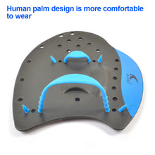Load image into Gallery viewer, Professional Adult Children Swimming Paddles Girdles Correction Hand Fins Flippers Palm Finger Webbed Gloves Paddle
