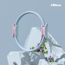 Load image into Gallery viewer, Pilates Yoga Ring Resistance Ring Yoga Fitness Aids Open Back Beauty Back Fitness Equipment Postpartum Repair Tools Yoga Equipment
