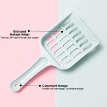 Load image into Gallery viewer, Cat Litter Shovel Cat Litter Scoop Waste Tray Pet Cleaning Tool Plastic Cat Toilet Sand Cleaner Spoon
