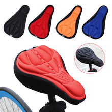 Load image into Gallery viewer, 3D Bike Seat Cushion Cover Comfortable Breathable Sponge Foam Seat Cushion Saddle Soft Set Mountain Bike Accessories

