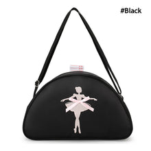 Load image into Gallery viewer, Children's Dance One Shoulder Backpack Latin Dance Ballet Triangle Style Nylon Schoolbag Girl Princess Dance Bag
