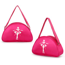 Load image into Gallery viewer, Children's Dance One Shoulder Backpack Latin Dance Ballet Triangle Style Nylon Schoolbag Girl Princess Dance Bag
