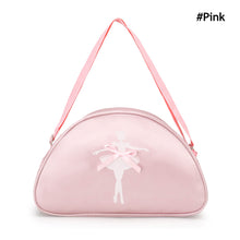 Load image into Gallery viewer, Children's Dance One Shoulder Backpack Latin Dance Ballet Triangle Style Nylon Schoolbag Girl Princess Dance Bag
