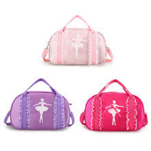 Load image into Gallery viewer, Children's One-Shoulder Dance Backpack Latin Dance Ballet Lace Lace Girl Princess Schoolbag New Fashion Dance Bag
