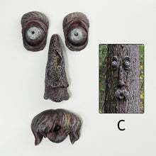Load image into Gallery viewer, Tree Strange Features Resin Ornaments Funny Old Man Tree Face Outdoor Garden Creative Ornaments Easter Halloween Funky Decoration
