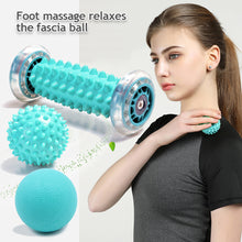 Load image into Gallery viewer, Foot Massage Relaxation Three-Piece Set Sea Cucumber Ball Peanut Ball Muscle Relaxation Fitness Yoga Fascia Ball Whole Body Pain Treatment Instrument Deep Tissue Relaxation Massage Wheel
