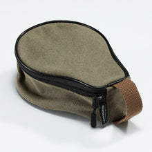 Load image into Gallery viewer, Outdoor Portable Canvas Fabric Shira Cup Bag Camping Tableware Portable Zipper Storage Bag Camping Storage Supplies
