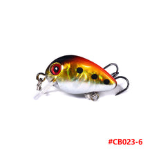 Load image into Gallery viewer, 3CM 1.8G Rock Little Fat Fish Luya Bait Bionic Mini Floating False Bait Fishing Accessories
