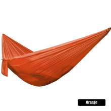 Load image into Gallery viewer, 245*90CM Outdoor Portable Ultra-Light Single Hammock Parachute Cloth Fabric Casual Hanging Chair Swing Floor Mat Picnic Camping Equipment

