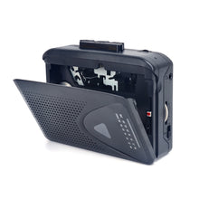 Load image into Gallery viewer, Cassette Capture Tape Player Speaker Or Wired Earphone Play With AM FM Radio Function TON009
