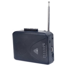 Load image into Gallery viewer, Cassette Capture Tape Player Speaker Or Wired Earphone Play With AM FM Radio Function TON009
