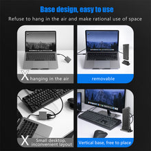 Load image into Gallery viewer, 13 in 1 Type C HUB Vertical USB 3.0 Dock Station 4K HDMI PD 100W Charging USB-C Splitter Card Reader Ethernet Adapter for Laptop
