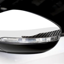 Load image into Gallery viewer, Pari Car Carbon Fiber Rearview Mirror Anti-rub Strip Protector Anti-collision Sticker Accessories For BMW E90 E60 F30 F34 F10 F20 X1
