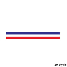 Load image into Gallery viewer, 1M/2M/3M X 15cm Width Car Stickers and Decals For BMW Vinyl Auto Side Body Strip Decal Germany Italy French Russia Spain National Flag Pesonalized
