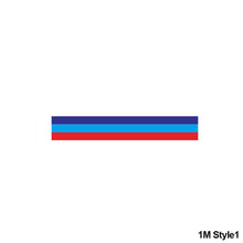 Load image into Gallery viewer, 1M/2M/3M X 15cm Width Car Stickers and Decals For BMW Vinyl Auto Side Body Strip Decal Germany Italy French Russia Spain National Flag Pesonalized
