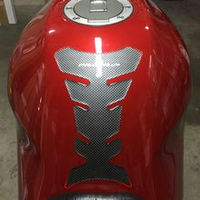Load image into Gallery viewer, Carbon Fibre Motorbike Racing Fiber Fuel Gas Cap Cover Tank Protector Pad Sticker Decal For Honda CBR 600 F2/F3/F4/F4i RVF VFR CB400 CB1300
