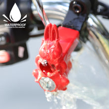 Load image into Gallery viewer, Motorcycle Helmet Lock Bike Handlebar Helmet Anti-theft Safety Metal Cute Rabbit Style Lock Accessories
