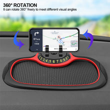 Load image into Gallery viewer, Car Silicone Phone Holder Smartphone Anti-Slip Mat Pad Dashboard Stand Mount for Phone GPS Bracket Universal
