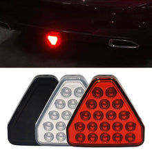 Load image into Gallery viewer, Universal F1 Style Car Brake Signal Lamp Triangle Sporty LED Rear Fog Light Tail Third Brake Lamp Tail Stop Strobe Light
