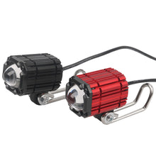 Load image into Gallery viewer, Motorcycle LED Spotlights White Yellow Hi/Low Beam Flash Fog Auxiliar Lights with Four Models For Offroad ATV Engineering Vehicles Bicycle Lamp

