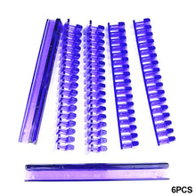 Load image into Gallery viewer, 6Pcs Car Body Bump Marks Seamless Repair Puller Dent Repair Tool Pull Row Repairer Pull Tab Purple Gasket
