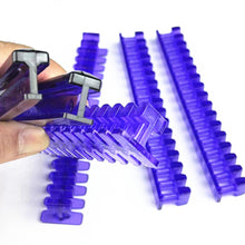 Load image into Gallery viewer, 6Pcs Car Body Bump Marks Seamless Repair Puller Dent Repair Tool Pull Row Repairer Pull Tab Purple Gasket
