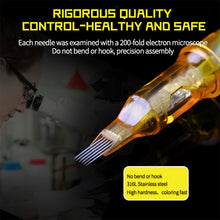 Load image into Gallery viewer, 20pcs/box Tattoo Needles Embroidery Disposable Tattoo Needles Independently Packaged Safety Tattoo Needles Tattoo Machine Accessories
