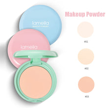 Load image into Gallery viewer, Brightening Oil Control Makeup Powder Pressed Powder Waterproof Long-lasting Invisible Pores Face Makeup Cosmetics
