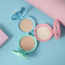 Load image into Gallery viewer, Brightening Oil Control Makeup Powder Pressed Powder Waterproof Long-lasting Invisible Pores Face Makeup Cosmetics
