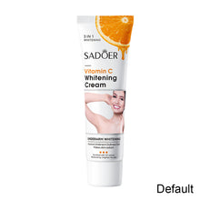 Load image into Gallery viewer, VC Underarm Whitening Cream Armpits Neck Leg Skin Whitening Moisturizing Brightening Cream Women Body Care Cream
