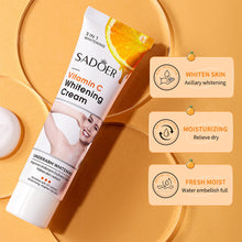 Load image into Gallery viewer, VC Underarm Whitening Cream Armpits Neck Leg Skin Whitening Moisturizing Brightening Cream Women Body Care Cream
