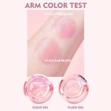 Load image into Gallery viewer, Temperature Change Gel Hightlighter Blush Cream Long-lasting Moisturizing Non-floating Blush Facial Makeup Cosmetics
