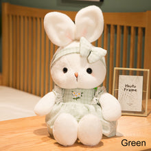 Load image into Gallery viewer, 40cm Cute Rabbit Plush Toy with Bow Knot Hair Band Long Ear Soft Stuffed Bunny Doll Sleeping Toy Girls Kids Baby Plush Animal Birthday Gifts
