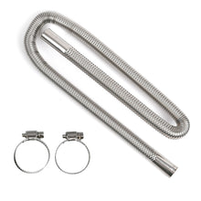 Load image into Gallery viewer, 60cm 100cm 120cm 150cm 200cm 250cm 300cm Stainless Steel Air Diesel Parking Heater Exhaust Pipe Tube Gas Vent Hose for Car Truck Van
