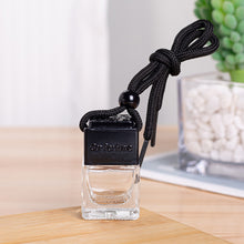 Load image into Gallery viewer, Car Hanging Air Freshener 8ML Empty Glass Perfume Bottle Rearview Mirror Ornament Car-Styling Essential Oils Fragrance Organizer
