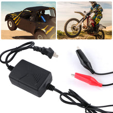 Load image into Gallery viewer, Universal 12V 1300mA Smart Car Battery Charger Rechargeable Sealed Lead Battery Charger Floating Battery Charge For Car Truck Motorcycle Electric Vehicle
