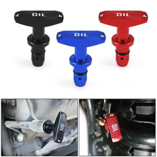 Load image into Gallery viewer, Billet Aluminum Car Oil Dipstick Pull Handle Automobile Replacement Engine Oil Handle for Ford Mustang GT V8 Engine 1999-2011
