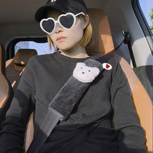 Load image into Gallery viewer, 1Pair Car Seat Belt Cover Shoulder Strap Harness Cushion Cartoon Cloud Car Seatbelt Shoulder Pad Protector Clouds Car Styling
