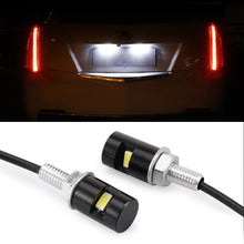 Load image into Gallery viewer, 2Pcs 12V 5630SMD Car Motorcycle License Number Plate Light LED Lamp Auto Tail Front Screw Bolt Bulbs Lamps Light Source
