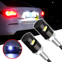 Load image into Gallery viewer, 2Pcs 12V 5630SMD Car Motorcycle License Number Plate Light LED Lamp Auto Tail Front Screw Bolt Bulbs Lamps Light Source
