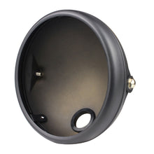 Load image into Gallery viewer, 7 Inch Retro Modified Motorcycle Headlight LED Headlight Housing Bucket Headlight Base Headlight Shell Bucket Housing Shell Trim Holder
