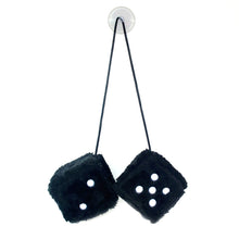 Load image into Gallery viewer, 2PCS Car Pendant Fuzzy Dice Dots Rear View Mirror Hangers Car Interior Decoration Auto Accessories Interior Ornaments Car-Styling
